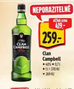 Albert Clan campbell nabídka