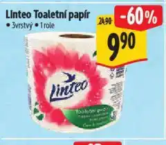 Albert Linteo toaletní papír nabídka
