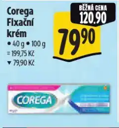 Albert Corega fixační krém nabídka