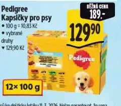 Albert Pedigree kapsičky pro psy nabídka