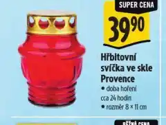 Albert Hřbitovní svíčka ve skle nabídka