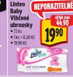 Albert Linteo baby dětské vlhčené ubrousky nabídka