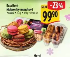 Albert Makronky mandlové nabídka