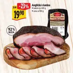 Albert Anglická slanina nabídka
