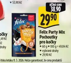 Albert Felix party mix pochoutky pro kočky nabídka