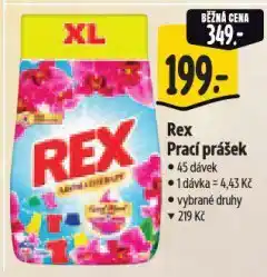 Albert Rex prací prášek nabídka