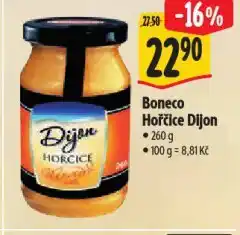 Albert Boneco hořčice dijon nabídka