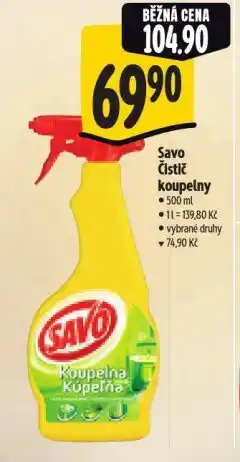 Albert Savo čistič na koupelnu nabídka