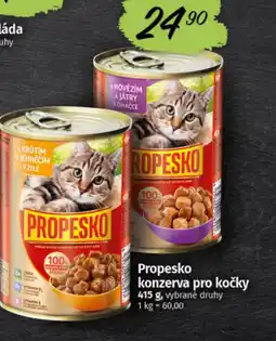 COOP TIP Propesko konzerva pro kočky nabídka