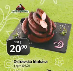 COOP TIP Ostravská klobása nabídka