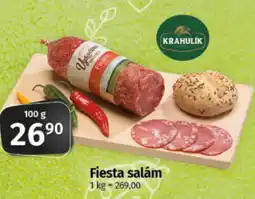 COOP TIP Fiesta salám nabídka
