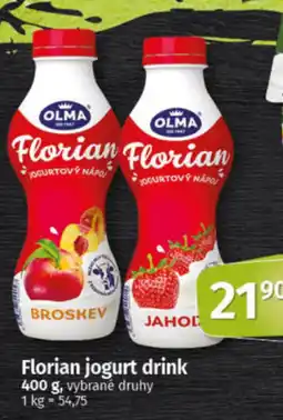 COOP TIP OLMA Florian jogurt drink nabídka