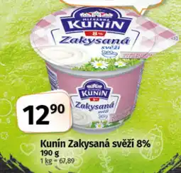 COOP TIP Kunín Zakysaná svěží 8% nabídka