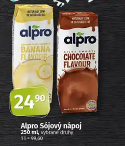 COOP TIP Alpro Sójový nápoj nabídka