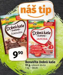 COOP TIP BonaVita Dobrá kaše nabídka