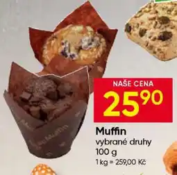 Hruška Muffin nabídka