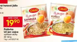 Hruška Polévka Už jen vejce nabídka