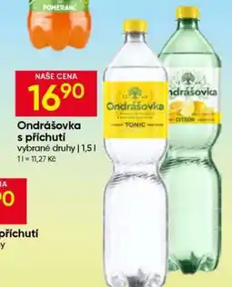 Hruška Ondrášovka s příchutí nabídka