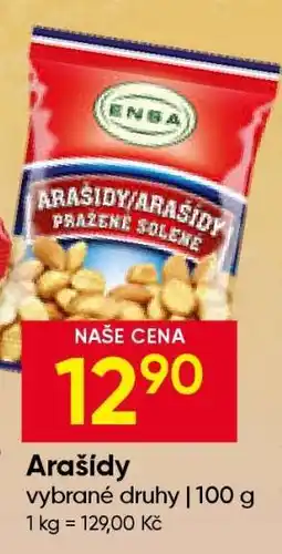 Hruška Arašídy nabídka