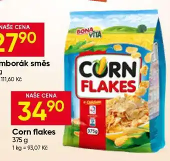Hruška Corn Flakes nabídka