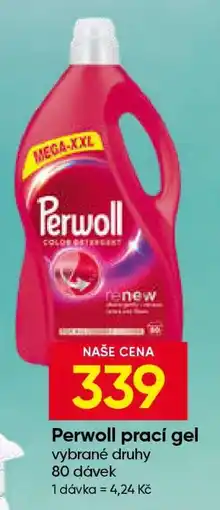 Hruška Perwoll prací gel nabídka
