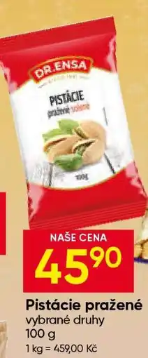 Hruška Pistácie pražené nabídka