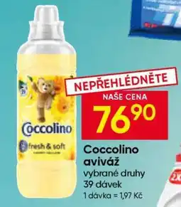 Hruška Coccolino aviváž nabídka