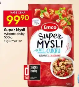 Hruška Super Mysli nabídka