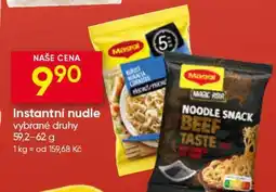 Hruška INSTANTNÍ NUDLE nabídka
