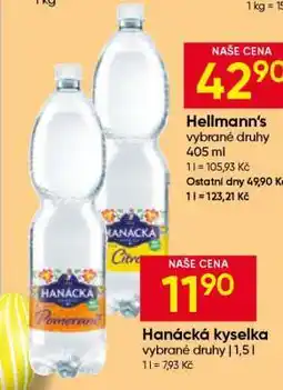 Hruška Hanácká kyselka nabídka