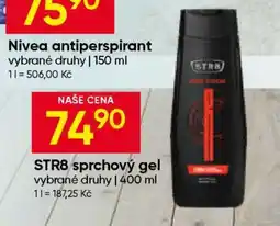 Hruška STR8* sprchový gel nabídka