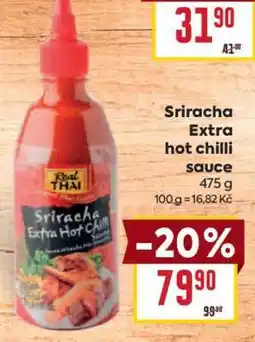 Billa Sriracha Extra Hot Chilli Sauce nabídka