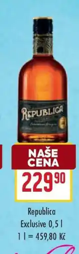Billa Republica Exclusive 0,5 l nabídka