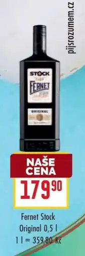 Billa Fernet Stock nabídka