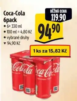 Albert Coca-Cola 6pack nabídka