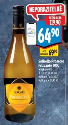 Albert Solicelo Prosecco Frizzante DOC nabídka