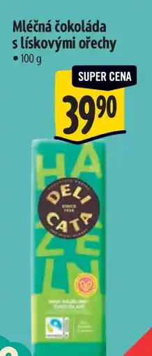 Albert Mléčná čokoláda s lískovými ořechy nabídka