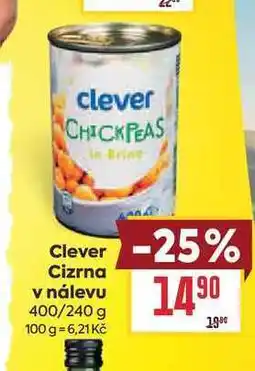 Billa Clever Cizrna v nálevu 400/240 g nabídka