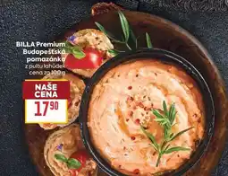 Billa BILLA Premium Budapešťská pomazánka z pultu lahůdek cena za nabídka