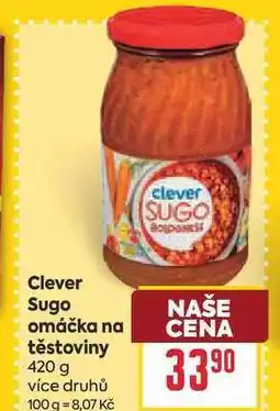 Billa Sugo omáčka na těstoviny nabídka