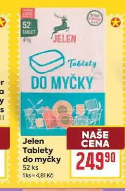 Billa Jelen Tablety do myčky 52 ks nabídka