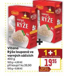 Billa Rýže loupaná ve varných sáčcích nabídka