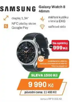 Expert SAMSUNG Galaxy Watch 8 46mm nabídka