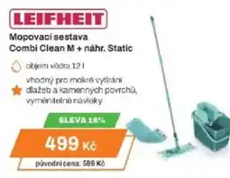 Expert LEIFHEIT Mopovací sestava Combi Clean M + náhr. Static nabídka