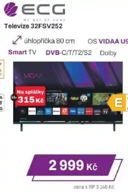 Expert ECG Televize 32FSV252 nabídka