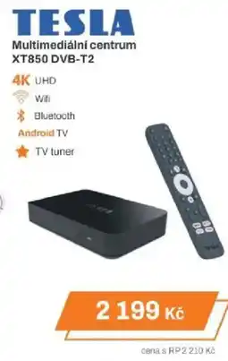 Expert TESLA Multimediální centrum XT850 DVB-T2 nabídka
