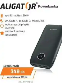 Expert ALIGATOR Powerbanka nabídka