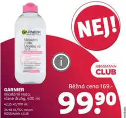 Rossmann GARNIER Micelimi voda nabídka