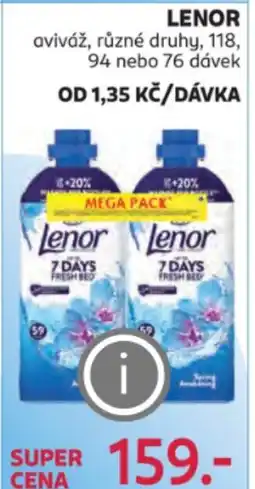 Rossmann LENOR aviváž nabídka