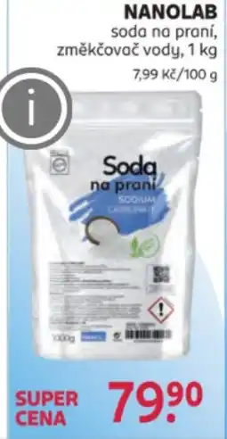 Rossmann NANOLAB soda na praní, změkčovač vody nabídka
